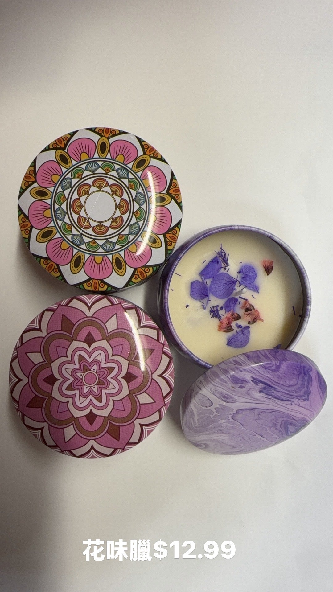 Different Floral scented wax