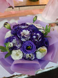 Purple & White Lisianthus