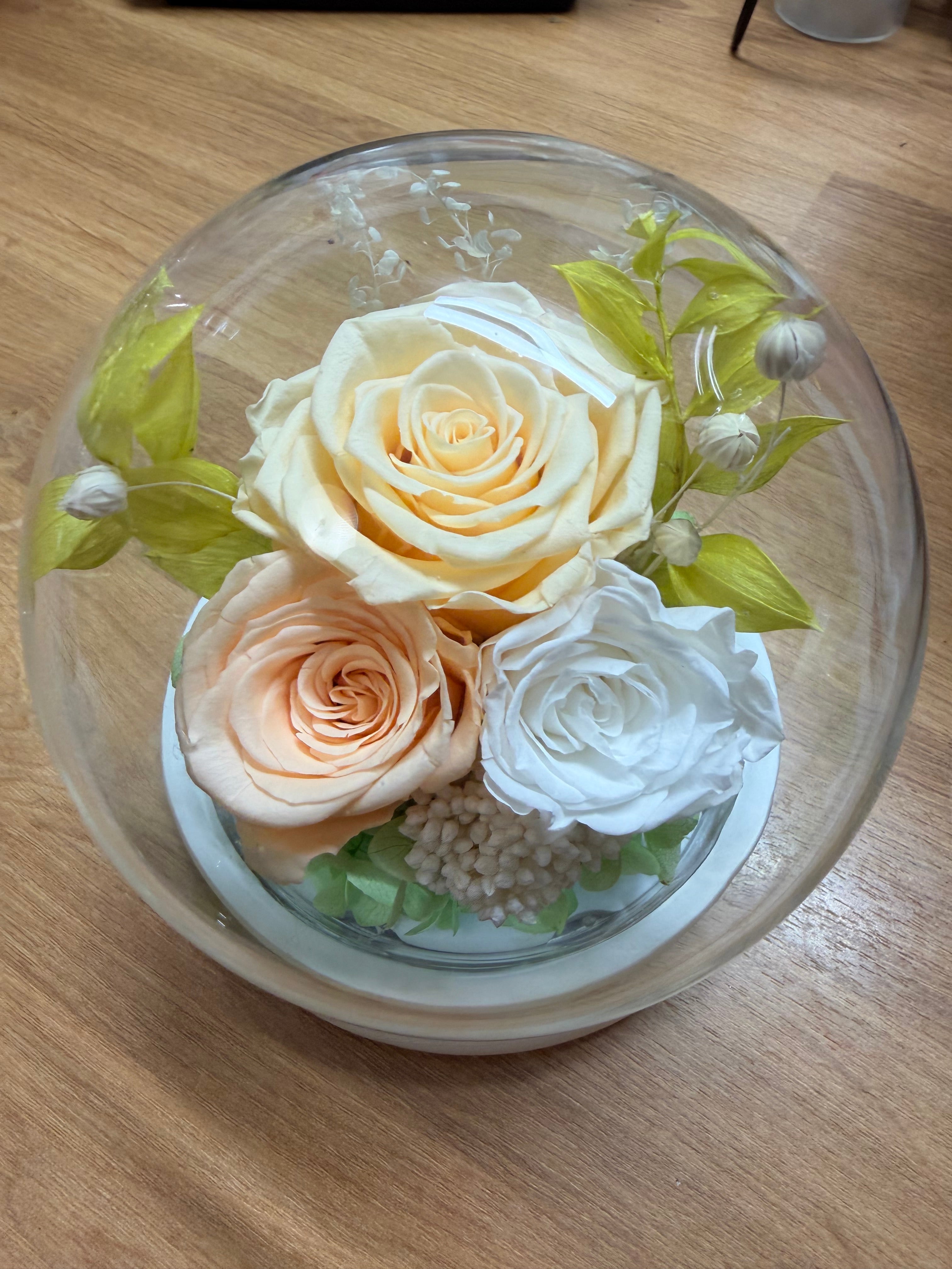 Roses bubble Ball