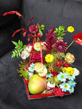 Assorted Flower Fruit Box